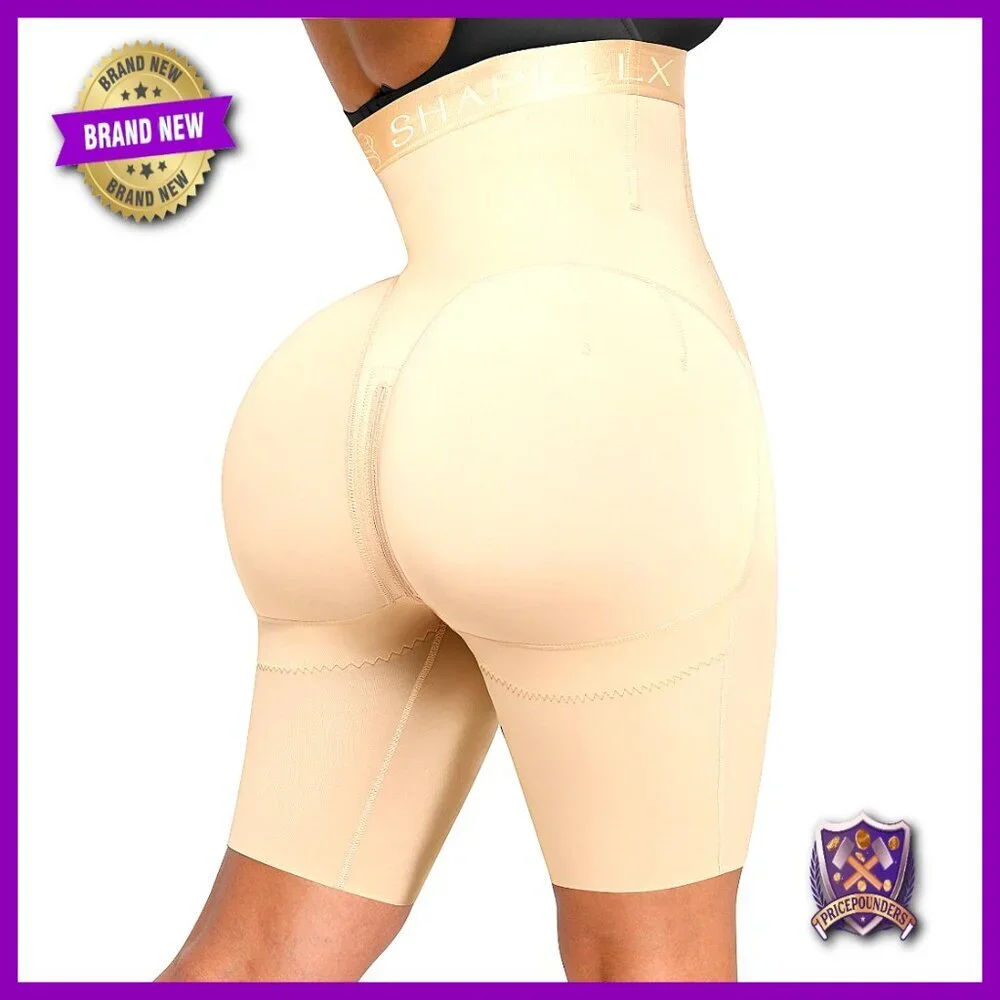 High Waisted Tummy Control Body Shaper Shorts Butt Lifting Shapewear